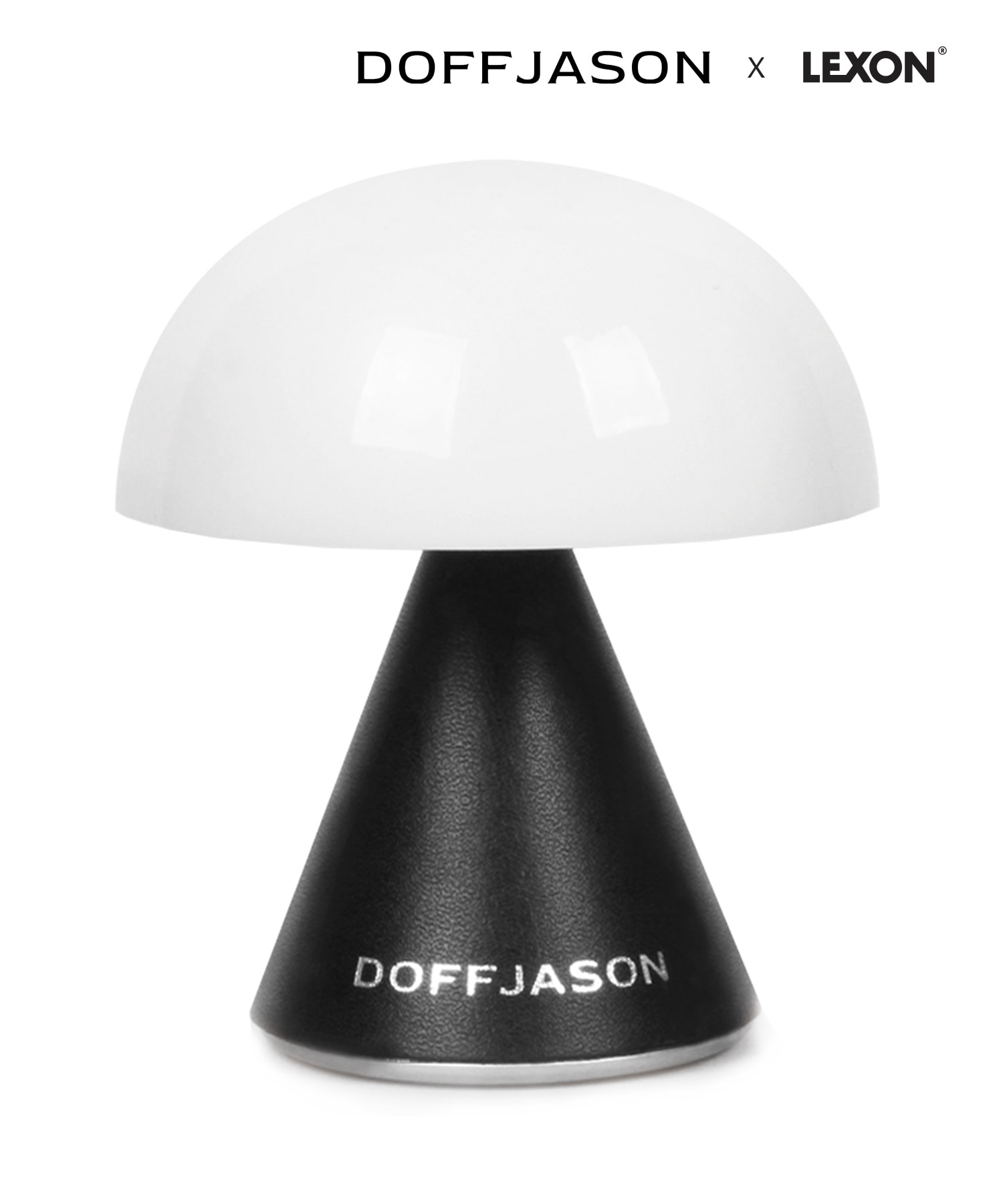 [DOFFJASON X LEXON] MINA MUSHROOM LAMP BLACK S
