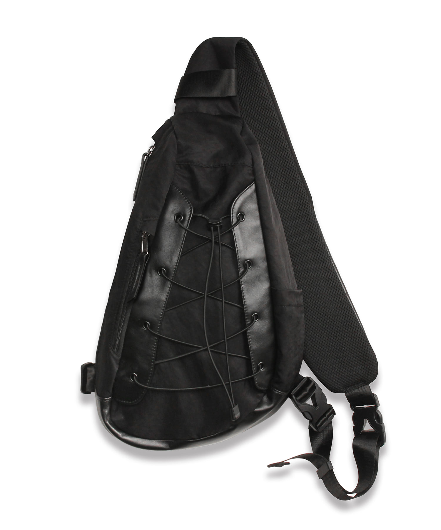 Lambskin Traveler Sling Bag BLACK