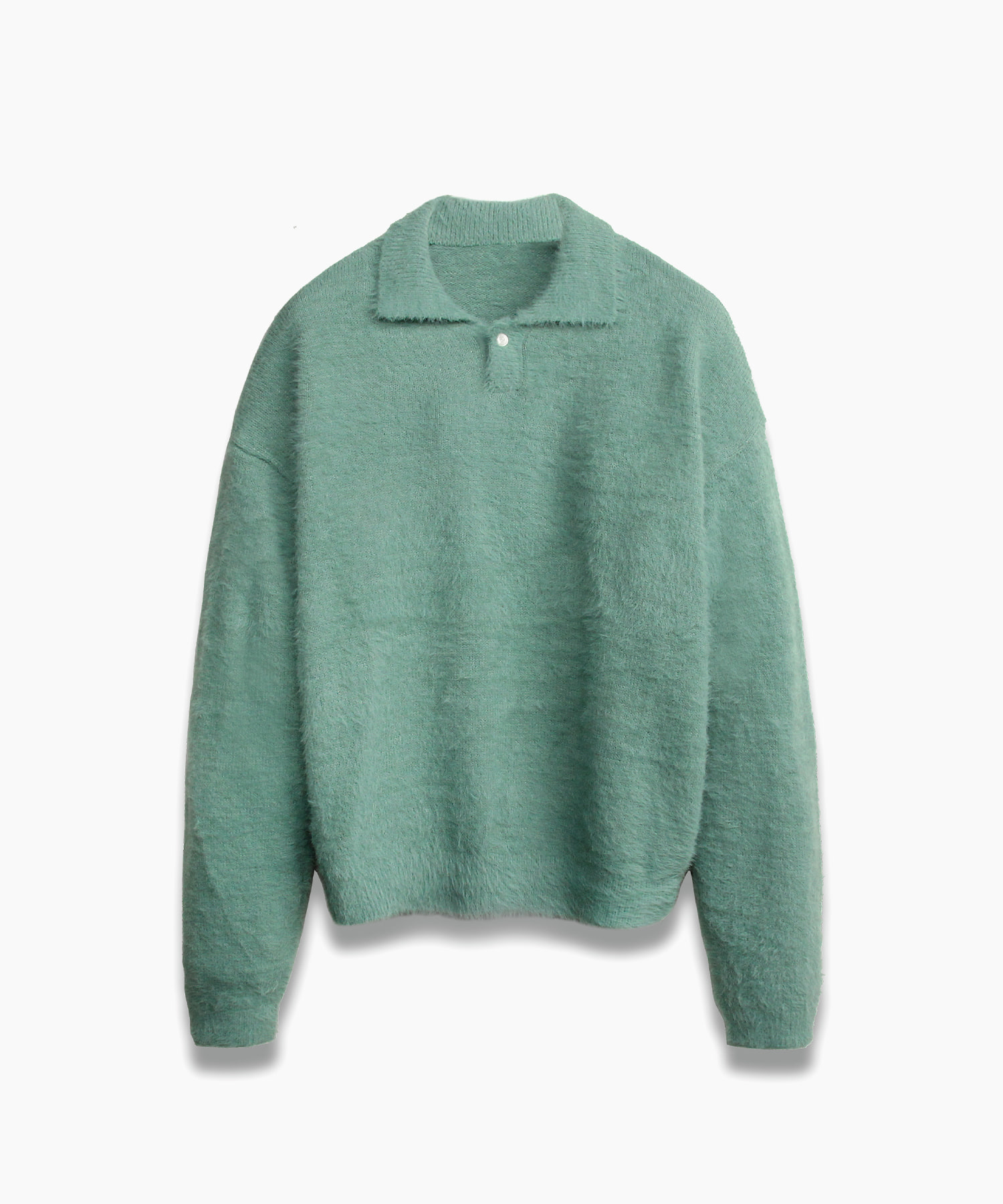 Nomad Hairy Collar Knit MINT (S/S VER.)