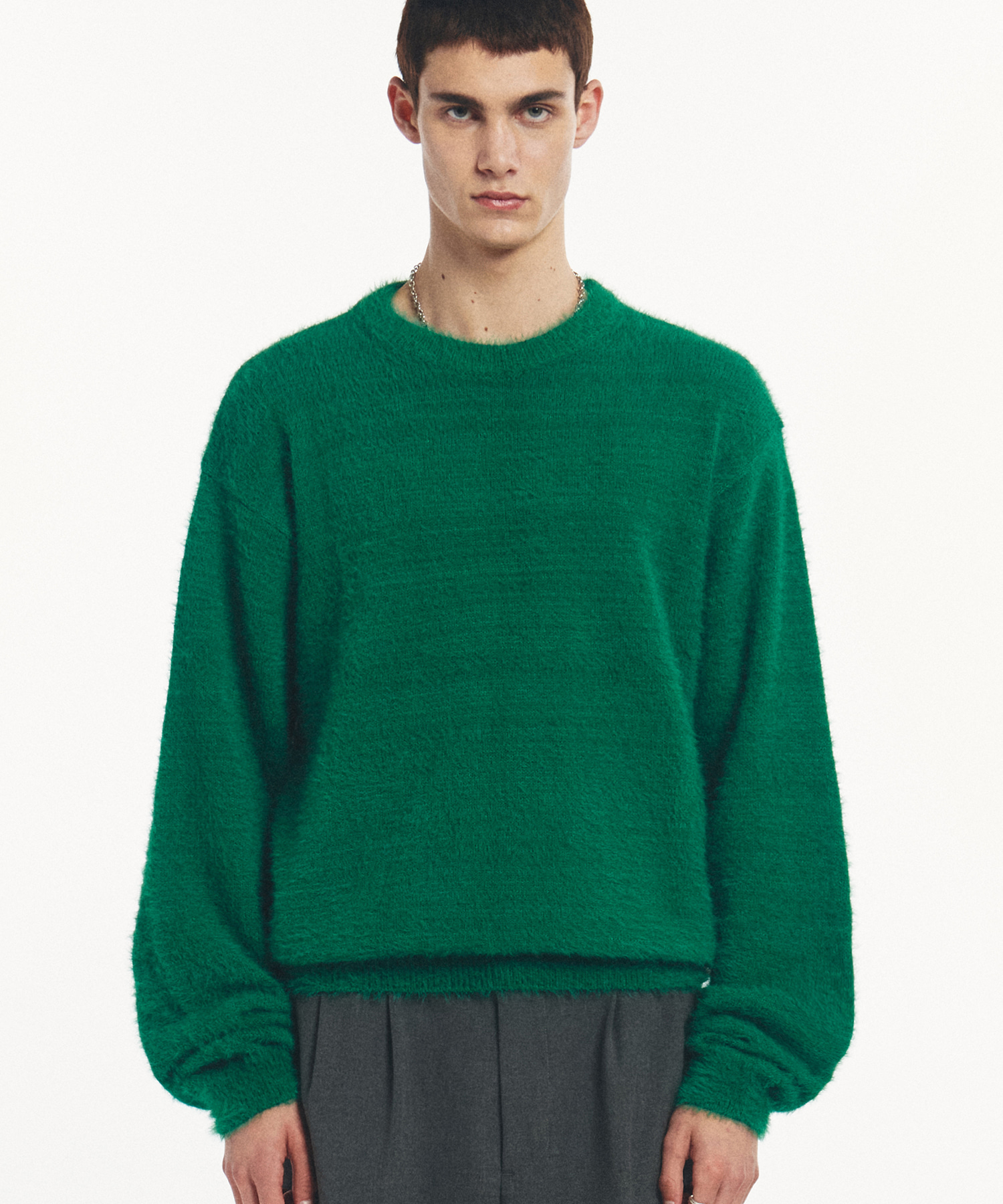 Nomad Hairy Knit GREEN (SQUARE SEONG-SU EDITION)