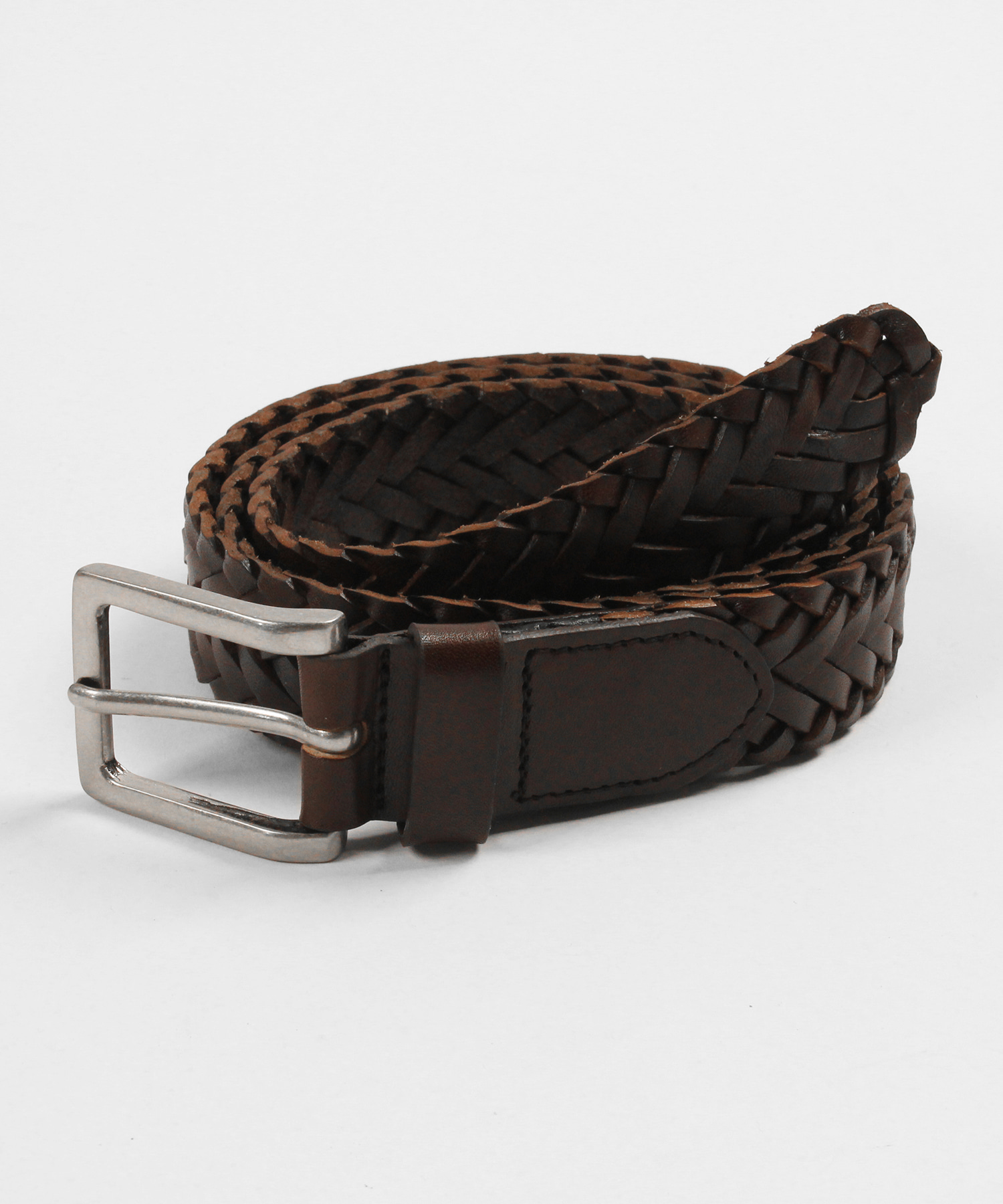 [천연소가죽]American hardleather belt (brown)