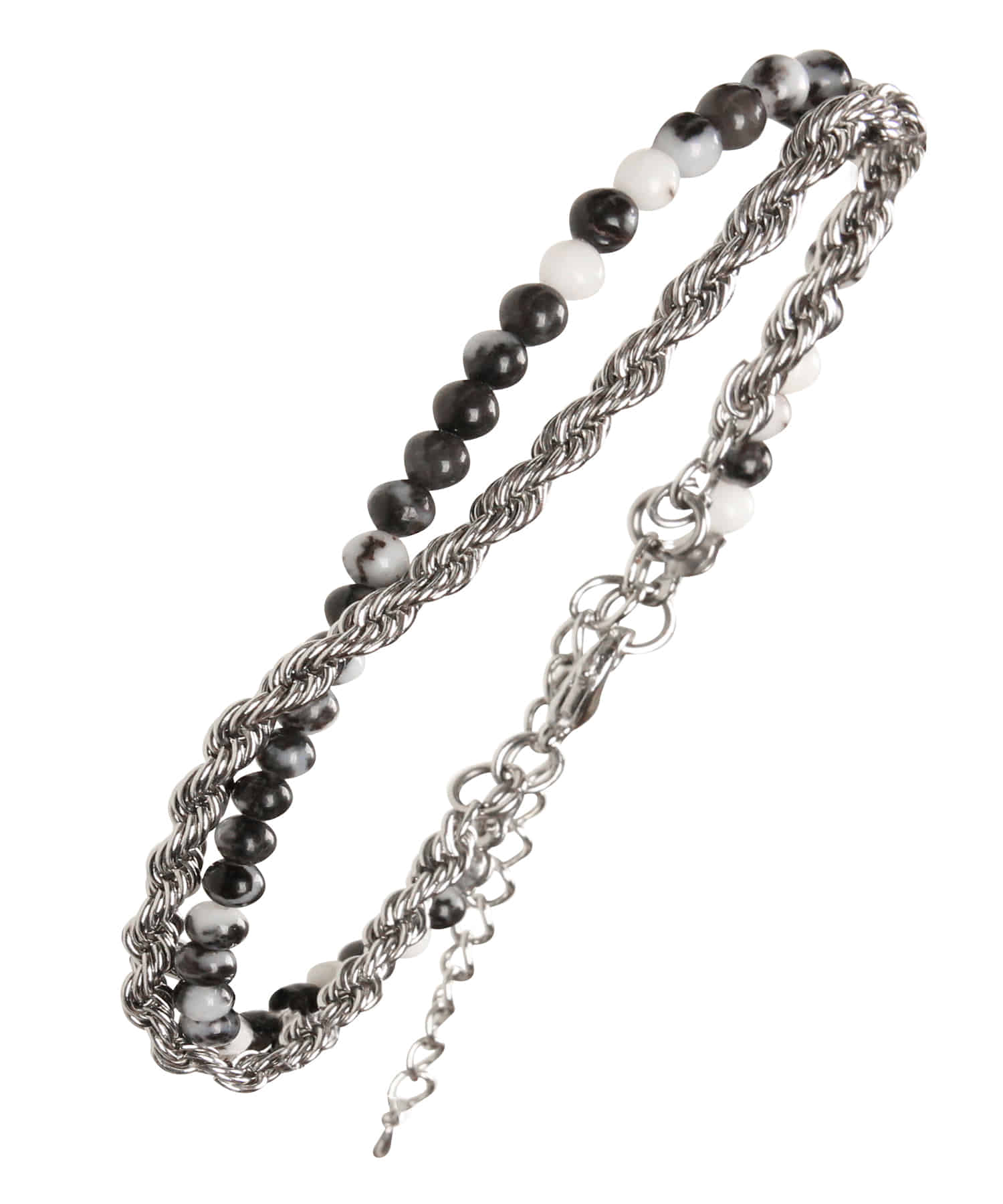 [4/22 예약발송] Agate Stone Layered Bracelet